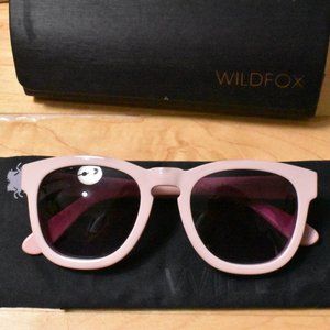 WILDFOX Classic Fox Light Pink Sunglasses